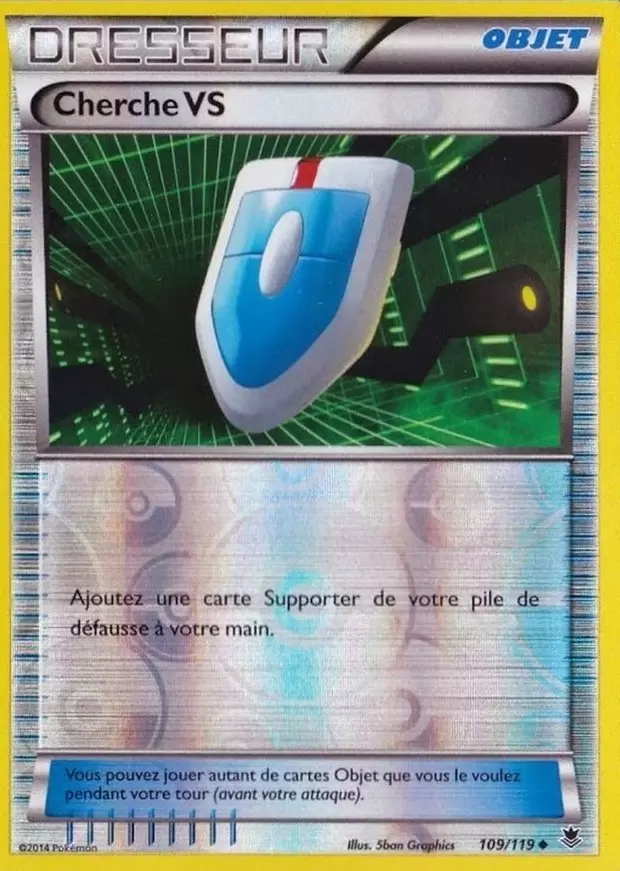 Pokémon XY Vigueur Spectrale - Cherche VS Reverse