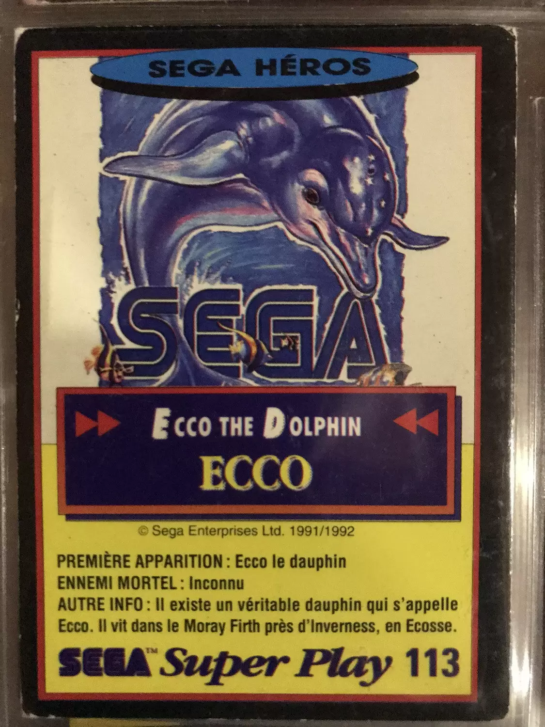 Sega Super Play - Ecco