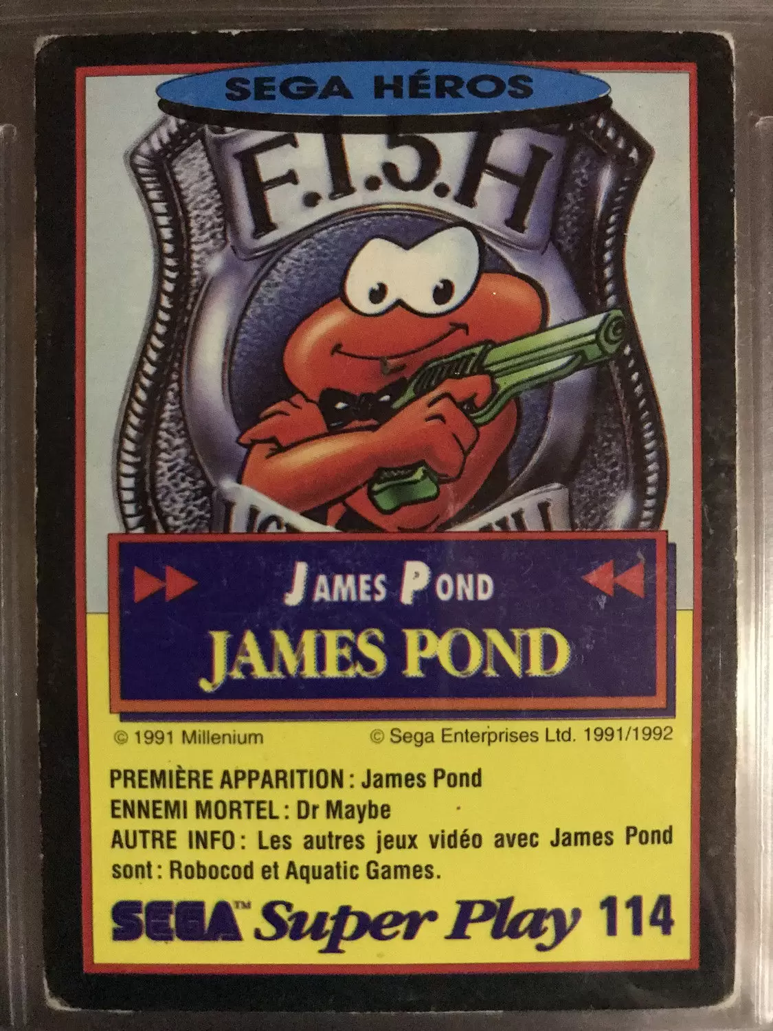 Sega Super Play - James Pond