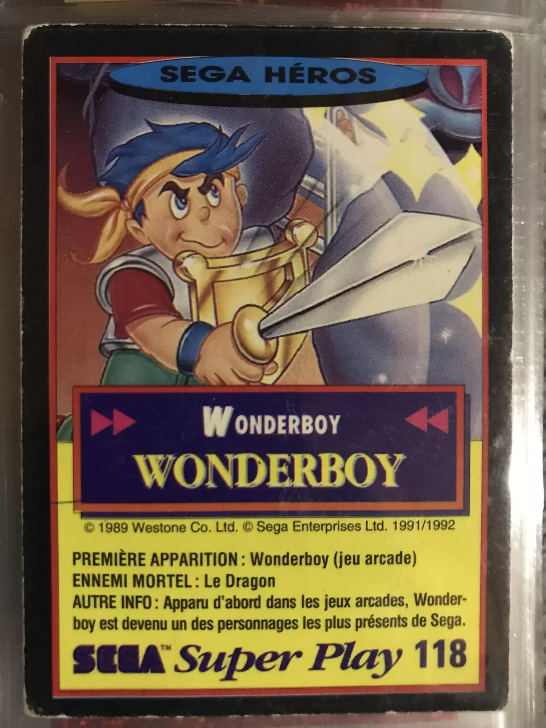 Sega Super Play - Wonderboy