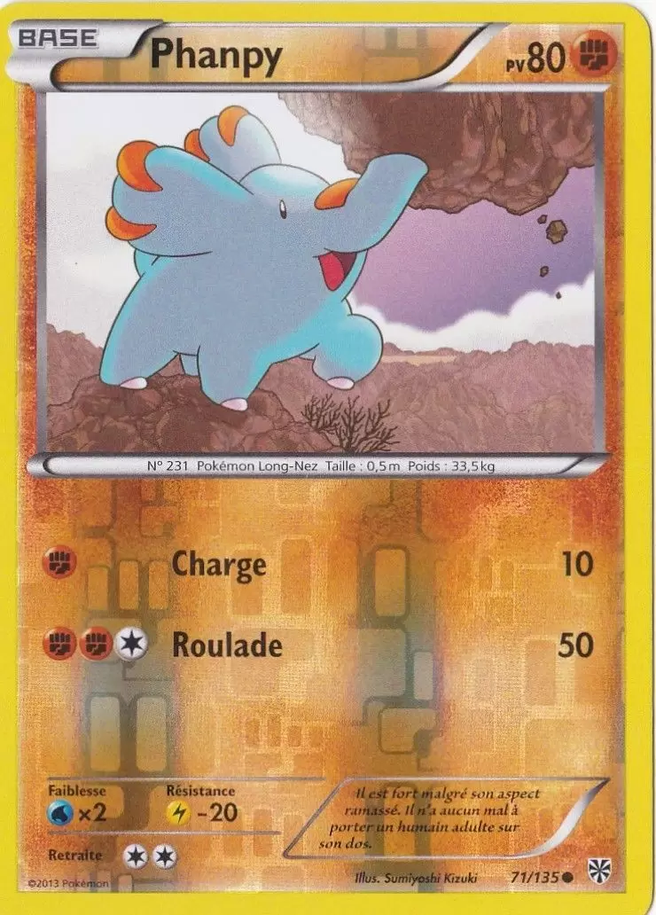 Tempête Plasma - Phanpy Reverse