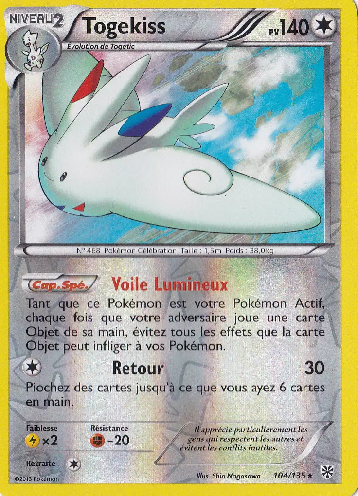Tempête Plasma - Togekiss Reverse