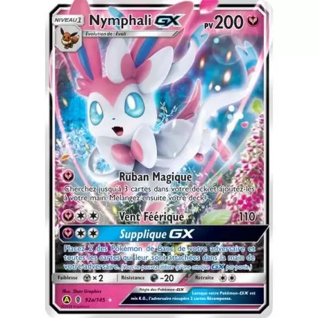 Cartes Pokémon Alternatives - Nymphali GX