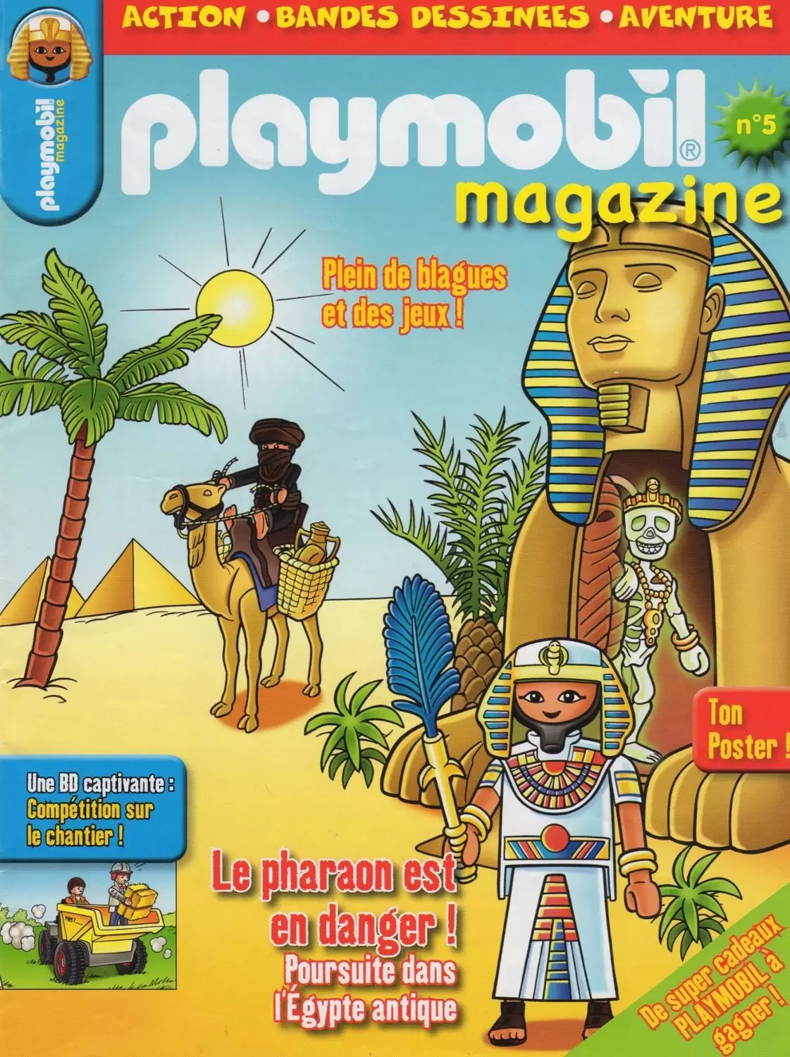 Playmobil Magazine - Le Pharaon est en danger !