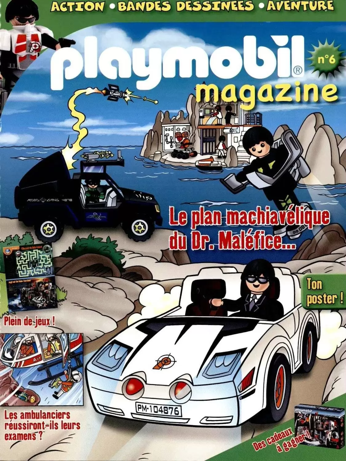 Playmobil Magazine - Le plan machiavélique du Dr. Maléfice...