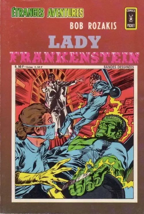 Étranges Aventures - Lady Frankenstein
