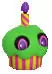 Mystery Minis - Five Nights at Freddy\'s Blacklight - Cupcake