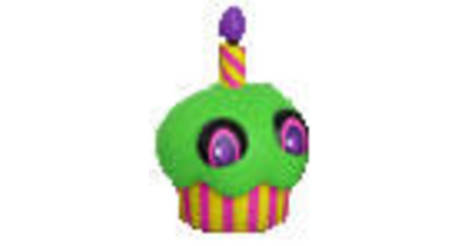 blacklight cupcake pop