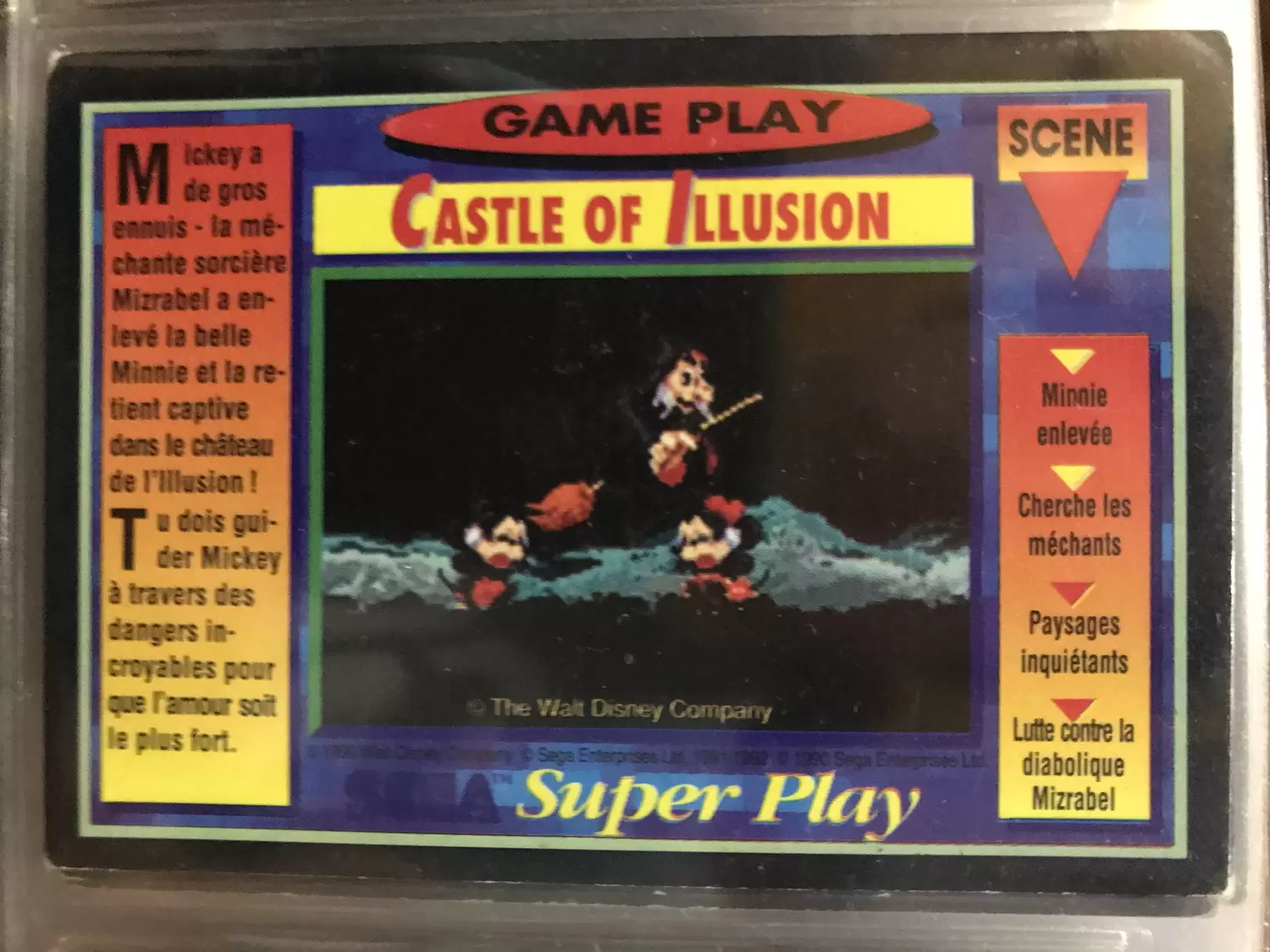 Sega Super Play - Castle Of Illusion