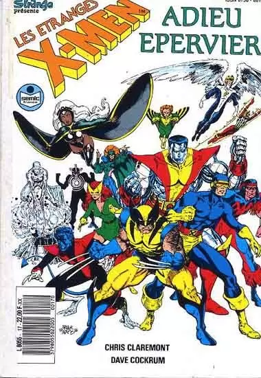 Les Étranges X-Men - Adieu Epervier
