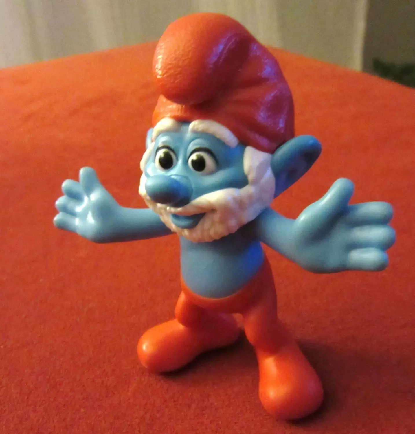 Papa Smurf #1 2013 The Smurfs 2 McDonalds Happy Meal Toy 