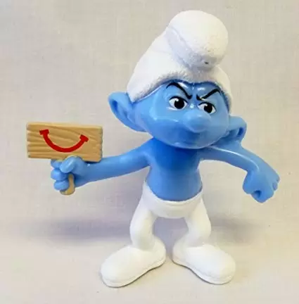 Happy Meal - Smurfs 2 (2013) - Grouchy Smurf