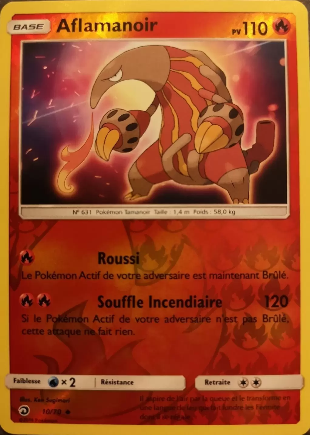 Majesté des Dragons - Aflamanoir Reverse