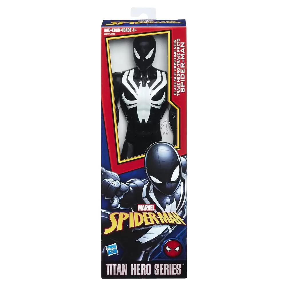 Titan Hero Series - Spider-Man - Black Suit Spider-Man