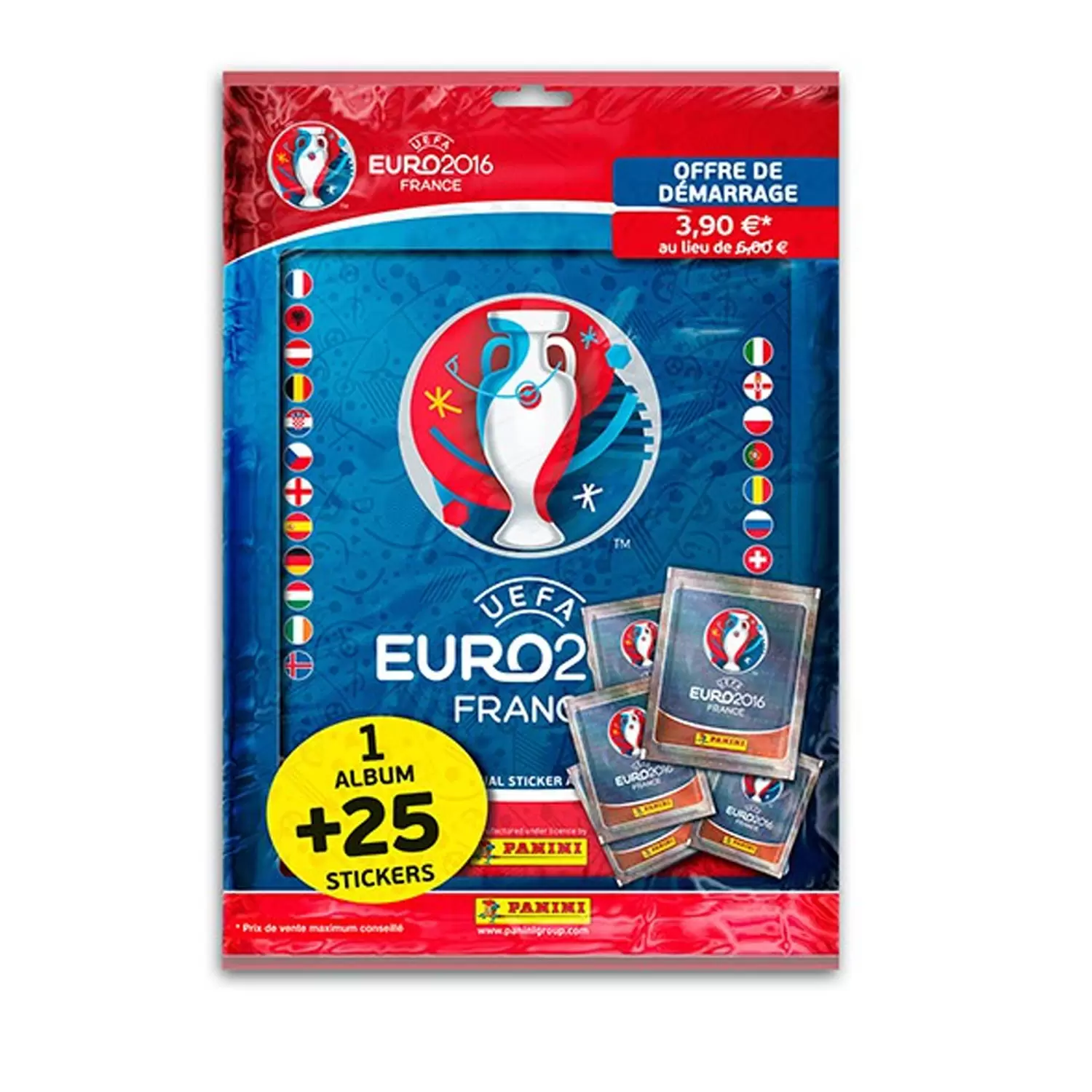 Euro 2016 France - 5 packs Starter Kit