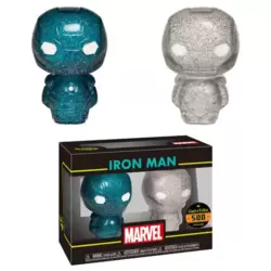 Iron Man  Blue & Silver
