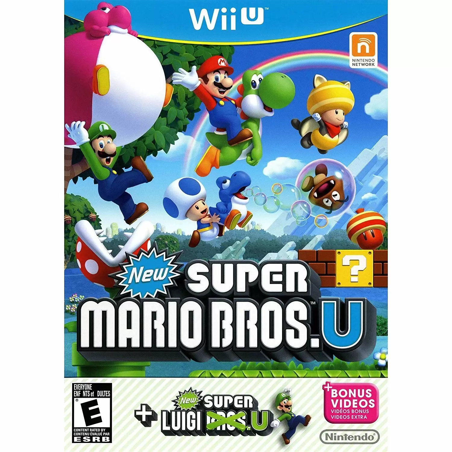 Wii U Games - New Super Mario Bros U + New Super Luigi U