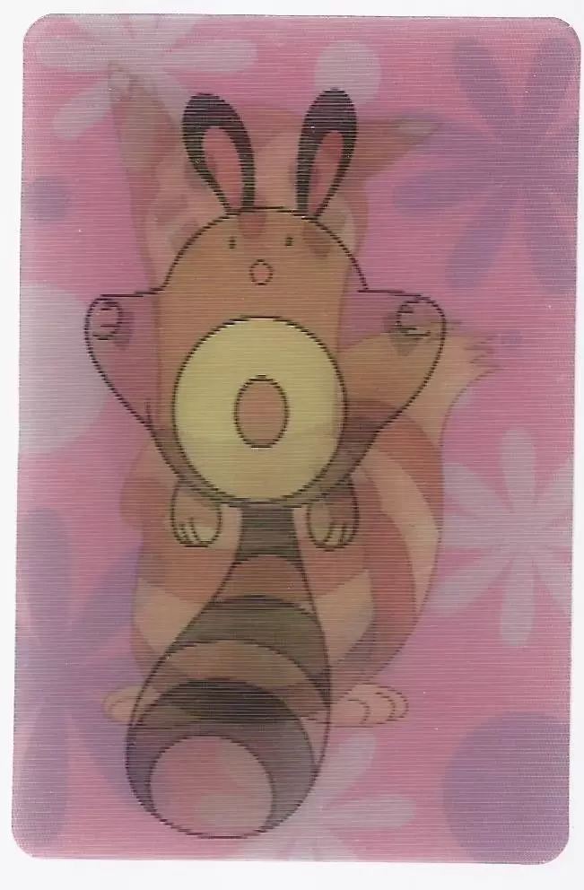 Carte Pokémon Kellogg\'s Johto - Fouinette et Fouinar