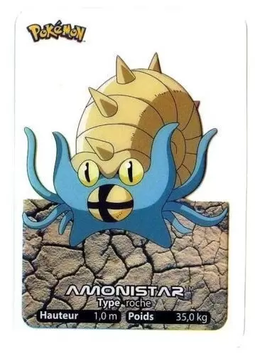 Lamincards Pokémon 2005 - Amonistar