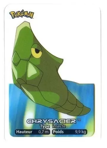 Lamincards Pokémon 2005 - Chrysacier