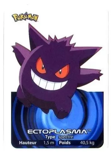 Lamincards Pokémon 2005 - Ectoplasma