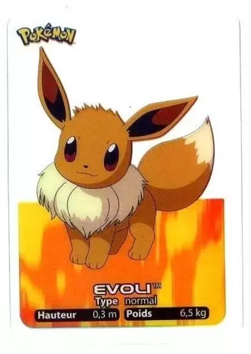 Lamincards Pokémon 2005 - Evoli