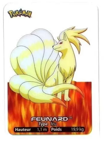 Lamincards Pokémon 2005 - Feunard