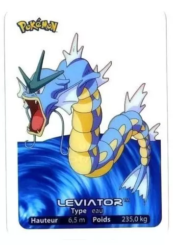 Lamincards Pokémon 2005 - Leviator