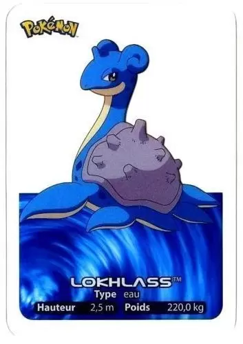 Lamincards Pokémon 2005 - Lokhlass