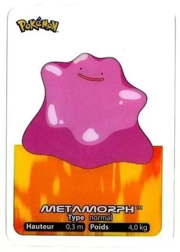 Lamincards Pokémon 2005 - Metamorph