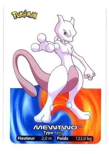 Lamincards Pokémon 2005 - Mewtwo