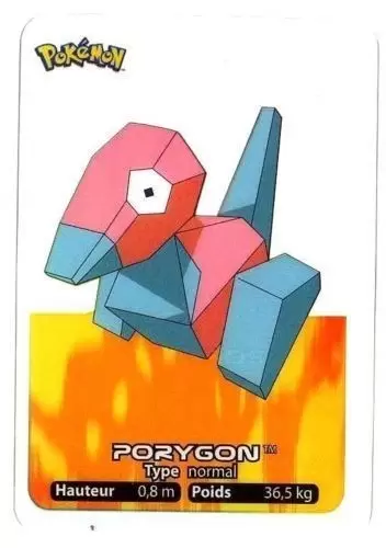 Lamincards Pokémon 2005 - Porygon