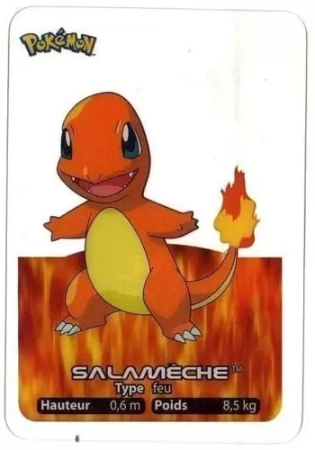 Lamincards Pokémon 2005 - Salameche