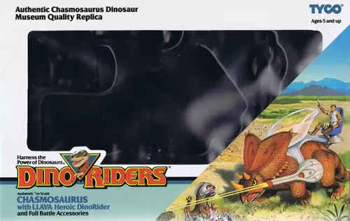 Dino Riders - Chasmosaure with Llava