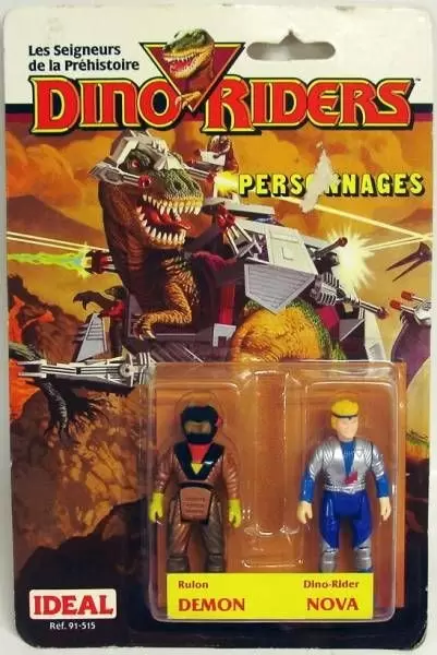 Dino Riders - Demon & Nova
