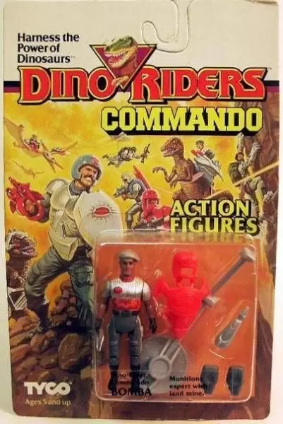 Dino Riders - Dino Riders Commando Bomba