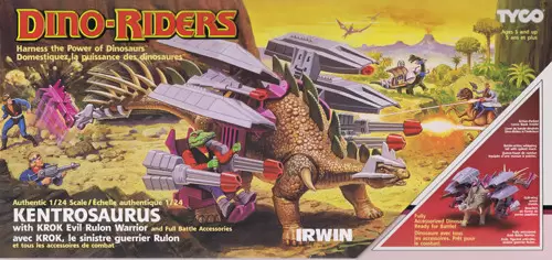 Dino Riders - Kentrosaurus with Krok