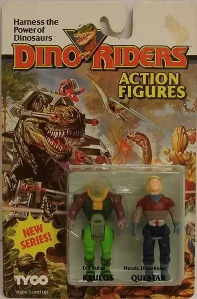 Dino Riders - Krulos & Questar