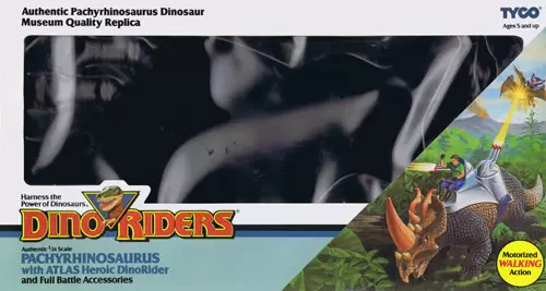 Dino Riders - Pachyrhinosaurus with Atlas