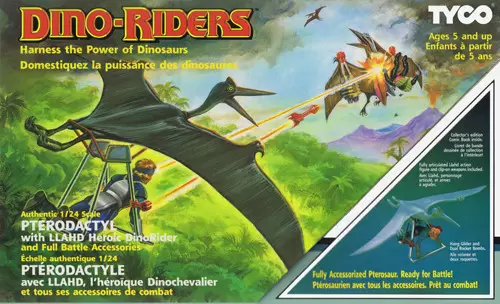 Dino Riders - Pterodactyl with Llahd