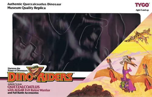 Dino Riders - Quetzalcoatlus with Algar