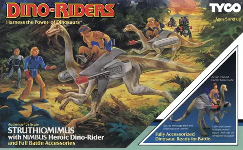 Dino Riders - Struthiomimus with Nimbus