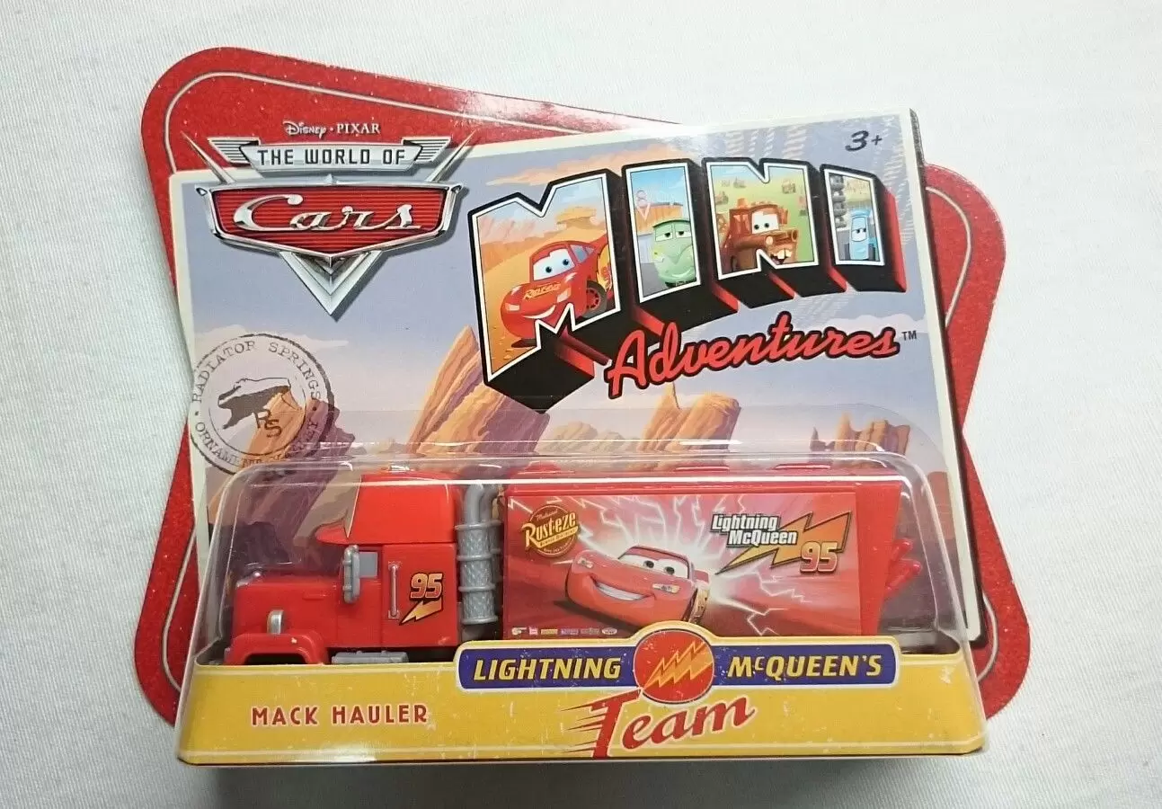 Mini Adventure cars - Lightning McQueen’s Team - Mack