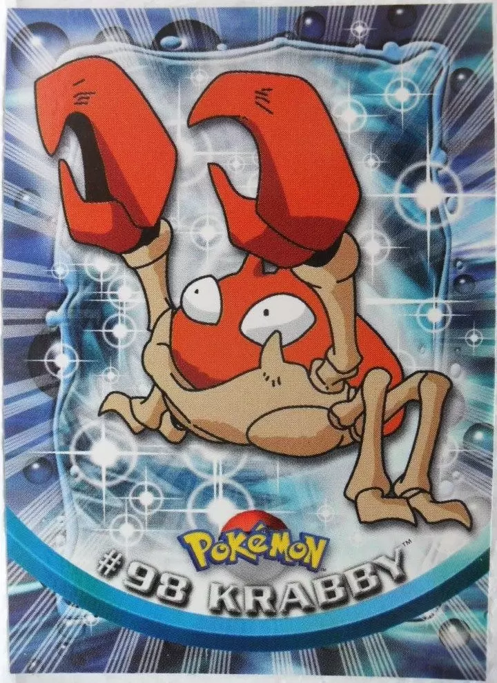 Pokémon Cartes Topps - Krabby