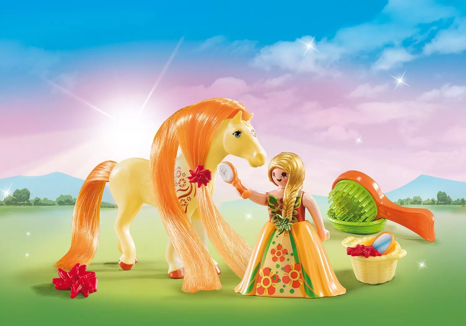 Playmobil Princesses - Valisette Cheval Fantaisie