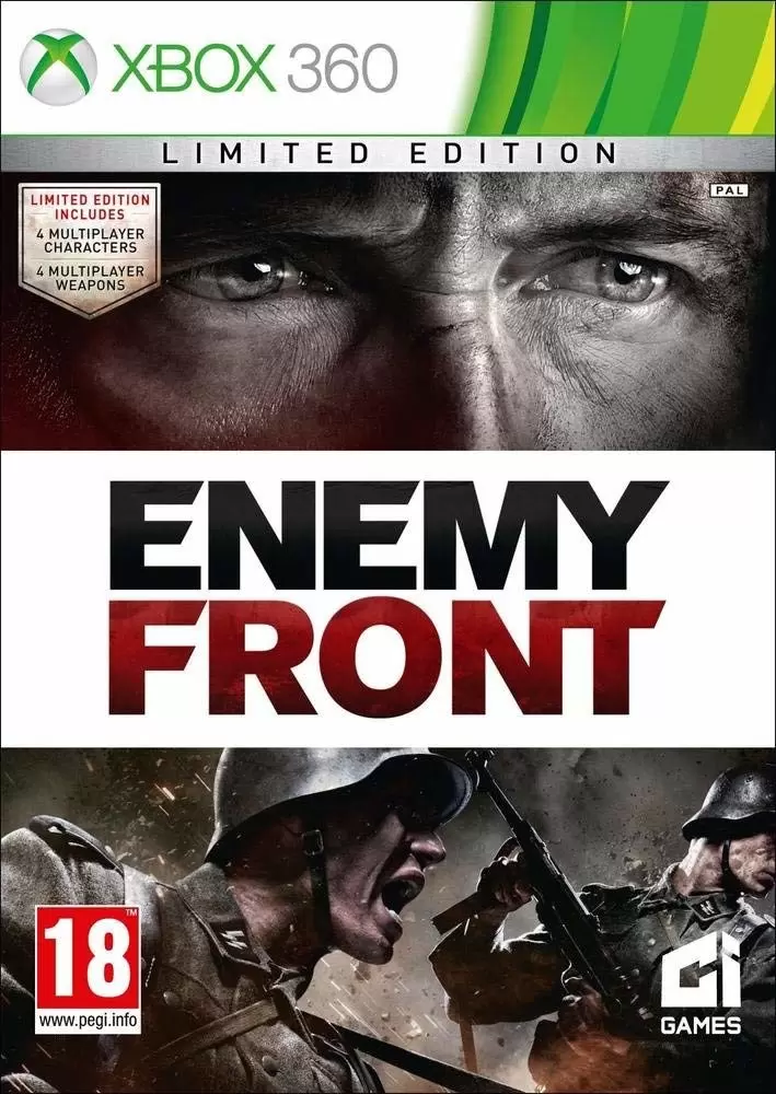 XBOX 360 Games - Enemy Front - Limited Edition