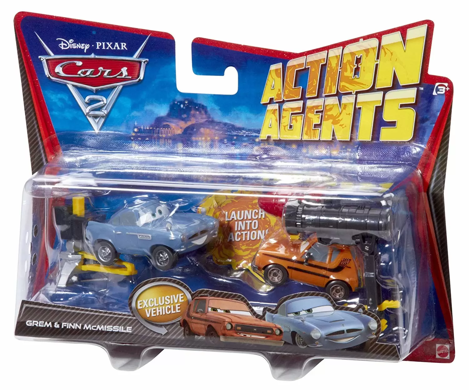 Action Agents Cars2 - Grem & Finn McMissile