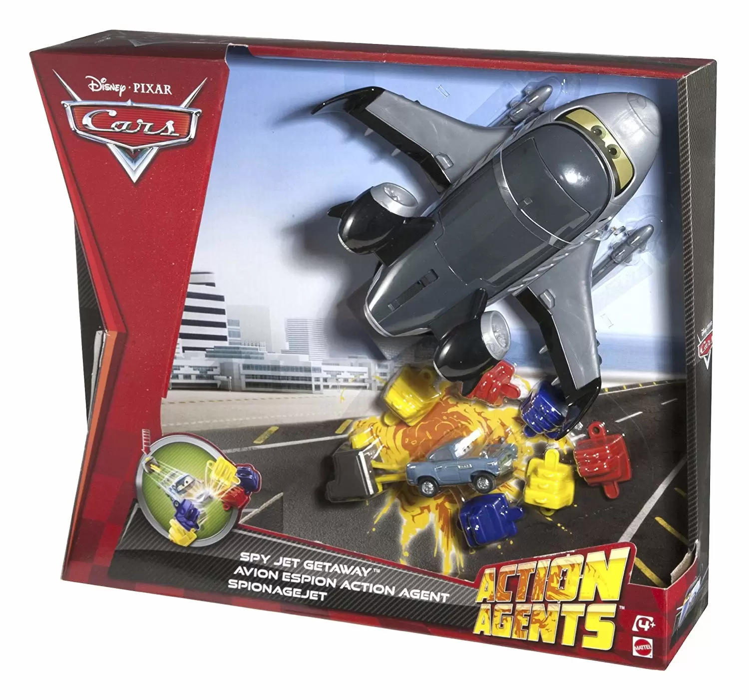 Cars Action Agents - Spy Jet Getaway
