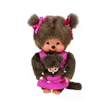 Kiki - Monchichi - Monchhichi - Maman et bébé - 20 cm