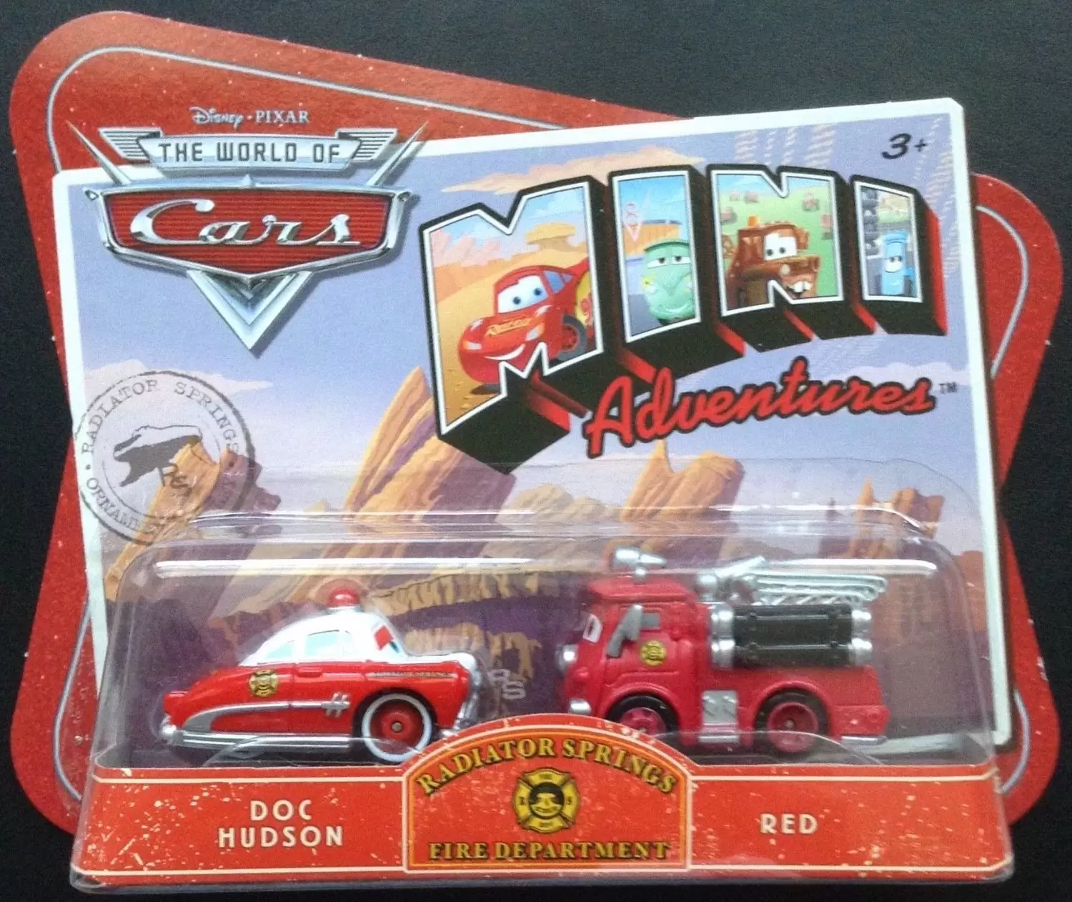 Mini Adventure cars - Doc Hudson Radiator Springs Fire Department